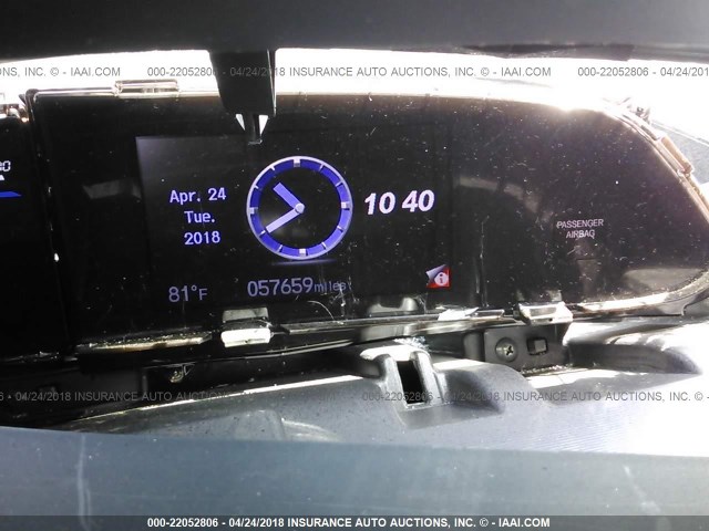 2HGFB2F97FH516626 - 2015 HONDA CIVIC EXL SILVER photo 7