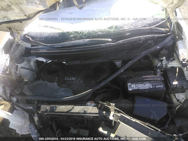 KNADM4A35C6084823 - 2012 KIA RIO LX Սպիտակ լուսանկար 10