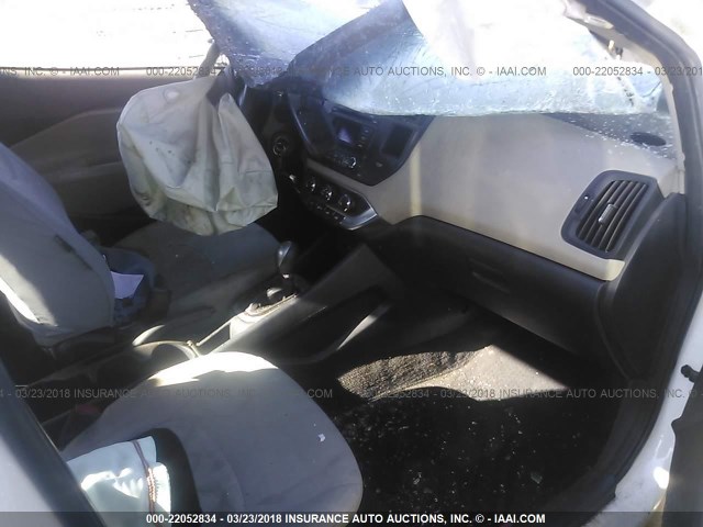 KNADM4A35C6084823 - 2012 KIA RIO LX Սպիտակ լուսանկար 5