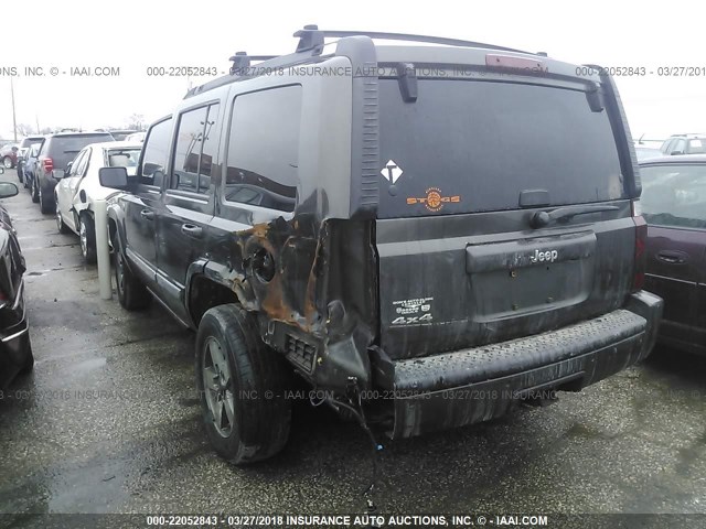 1J8HG48N56C333462 - 2006 JEEP COMMANDER GRAY photo 3