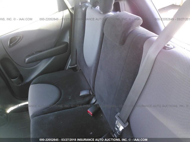 JHMGD38667S016987 - 2007 HONDA FIT S ნარინჯისფერი ფოტო 8