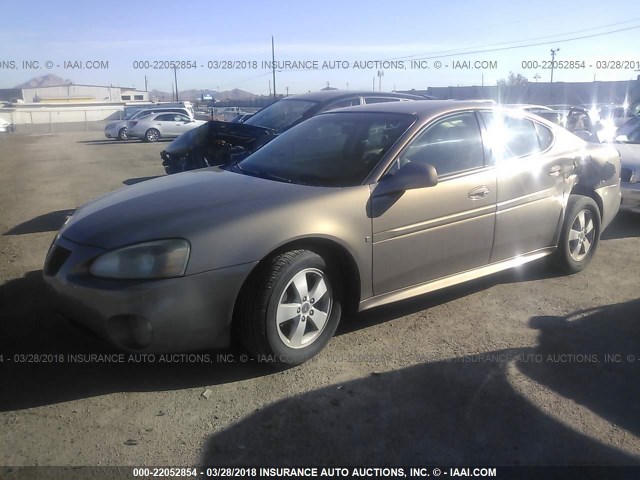 2G2WP552361148822 - 2006 PONTIAC GRAND PRIX Qəhvəyi foto 2