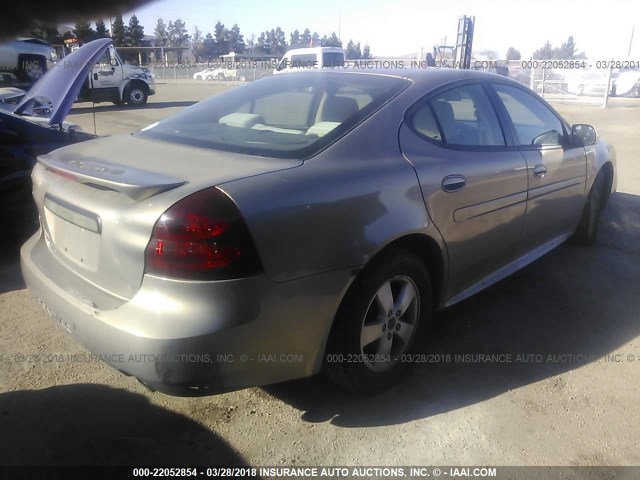 2G2WP552361148822 - 2006 PONTIAC GRAND PRIX Qəhvəyi foto 4