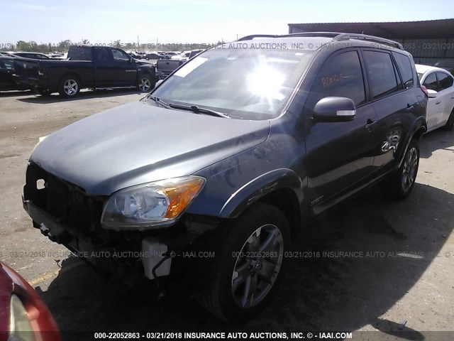 JTMWF4DV7C5046311 - 2012 TOYOTA RAV4 SPORT GRAY photo 2