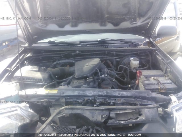 5TFUX4EN9CX010059 - 2012 TOYOTA TACOMA ACCESS CAB Grau Foto 10