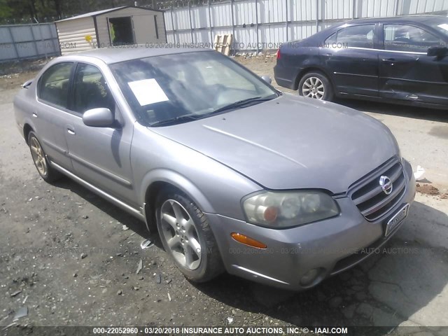 JN1DA31D32T202076 - 2002 NISSAN MAXIMA GLE/GXE/SE SILVER photo 1