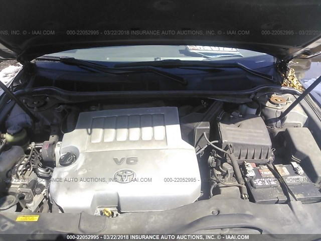 4T1BK3EK4B4632652 - 2011 TOYOTA CAMRY SE/LE/XLE GRAY photo 10