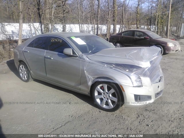 1G6AA5RX6D0124006 - 2013 CADILLAC ATS GOLD photo 1