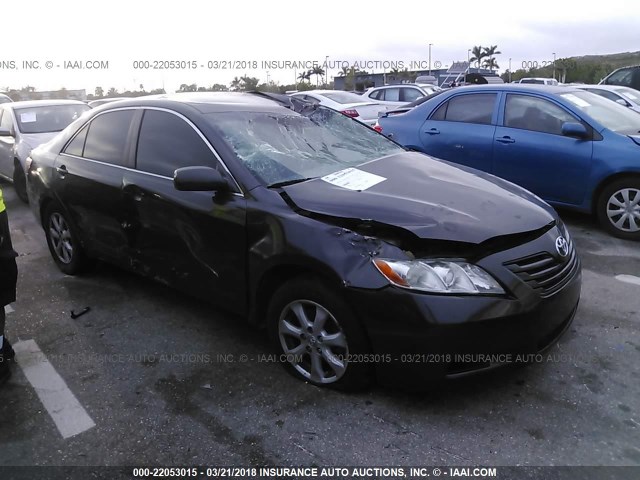 4T1BE46K97U700446 - 2007 TOYOTA CAMRY NEW GENERAT CE/LE/XLE/SE GRAY photo 1