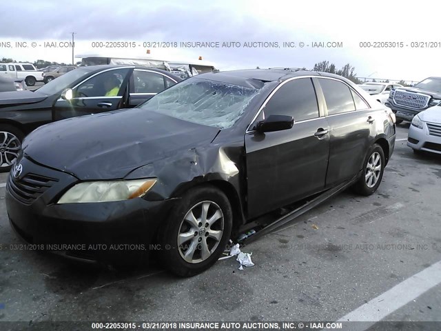 4T1BE46K97U700446 - 2007 TOYOTA CAMRY NEW GENERAT CE/LE/XLE/SE GRAY photo 2