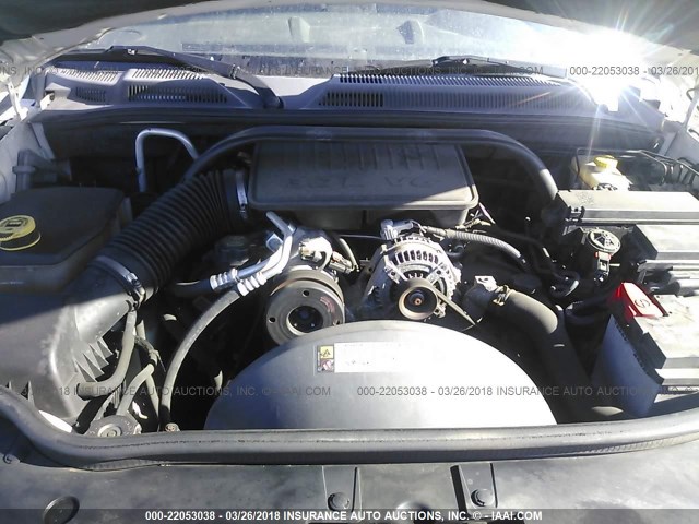 1J8HG48K87C570082 - 2007 JEEP COMMANDER WHITE photo 10