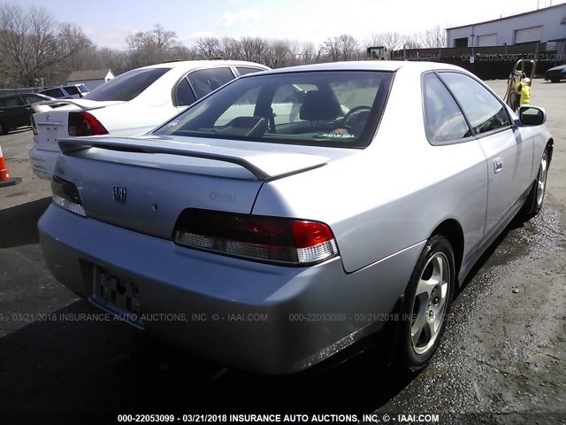 JHMBB62431C001292 - 2001 HONDA PRELUDE SILVER photo 4