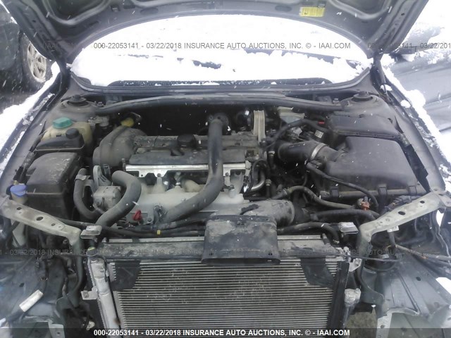 YV1RS592572627028 - 2007 VOLVO S60 2.5T GRAY photo 10