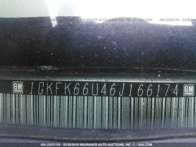 1GKFK66U46J166174 - 2006 GMC YUKON XL DENALI GRAY photo 9