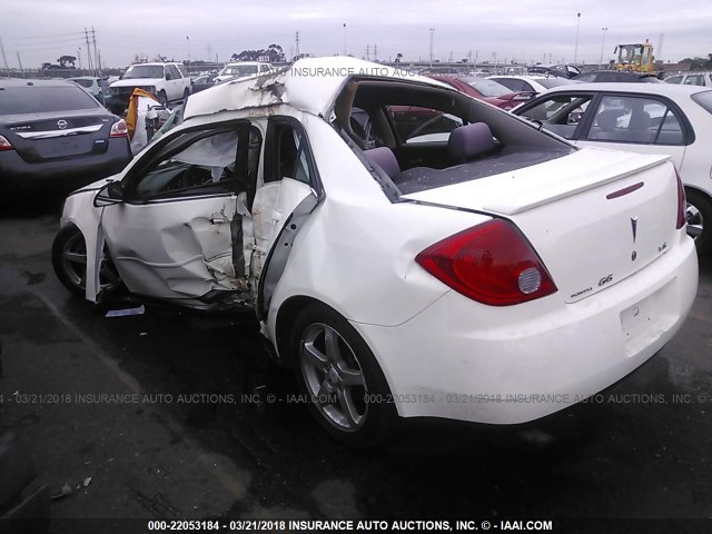 1G2ZG58N174199101 - 2007 PONTIAC G6 SE WHITE photo 3