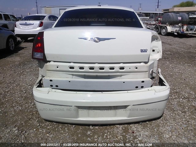 2C3KA53G97H692250 - 2007 CHRYSLER 300 TOURING WHITE photo 6