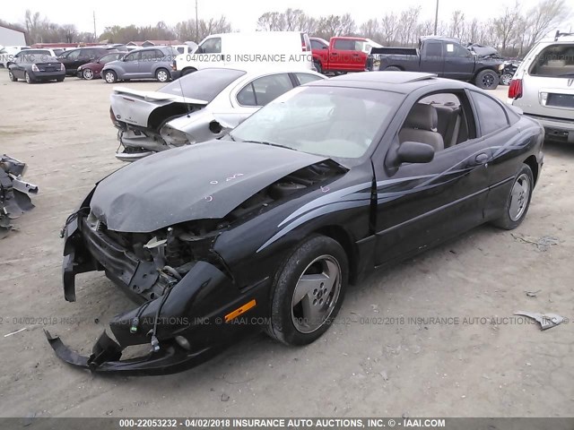 3G2JB12FX4S180290 - 2004 PONTIAC SUNFIRE BLACK photo 2