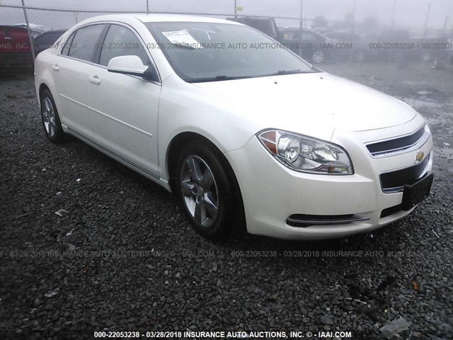 1G1ZC5E10BF230496 - 2011 CHEVROLET MALIBU 1LT WHITE photo 1