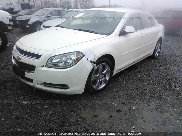 1G1ZC5E10BF230496 - 2011 CHEVROLET MALIBU 1LT 白色 照片 2