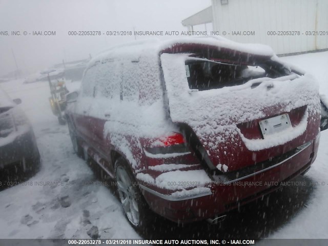 WDCGG8HB8AF328483 - 2010 MERCEDES-BENZ GLK 350 4MATIC 红色 照片 3