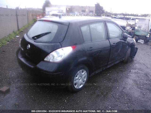 3N1BC1CP1BL504869 - 2011 NISSAN VERSA S/SL BLACK photo 4