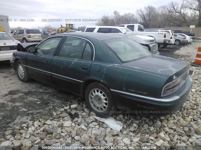 1G4CW52K3W4618563 - 1998 BUICK PARK AVENUE  GREEN photo 3