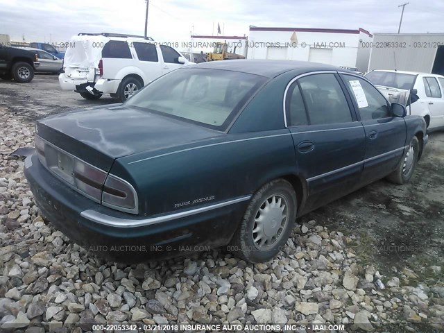 1G4CW52K3W4618563 - 1998 BUICK PARK AVENUE  GREEN photo 4