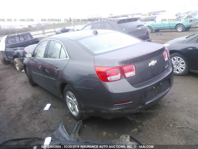 1G11B5SA5DF267065 - 2013 CHEVROLET MALIBU LS 灰色 照片 3