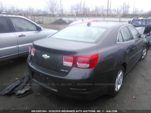 1G11B5SA5DF267065 - 2013 CHEVROLET MALIBU LS 灰色 照片 4