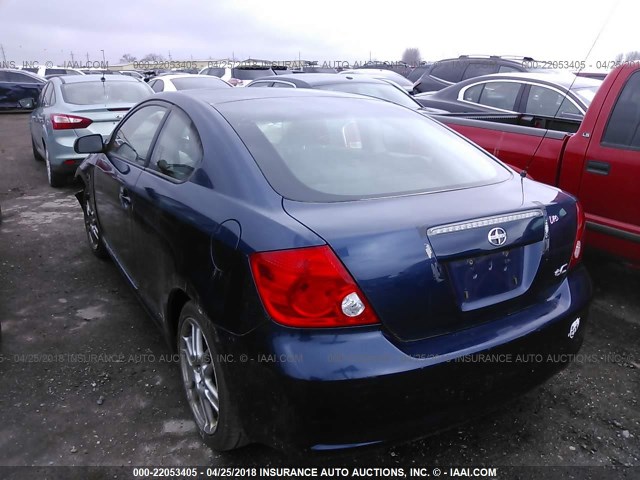 JTKDE167850039500 - 2005 TOYOTA SCION TC 蓝色 照片 3
