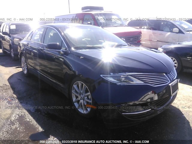 3LN6L2LU8GR624923 - 2016 LINCOLN MKZ HYBRID BLACK photo 1