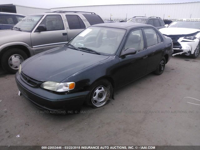 1NXBR12E4XZ217434 - 1999 TOYOTA COROLLA VE/CE/LE 深蓝色 照片 2