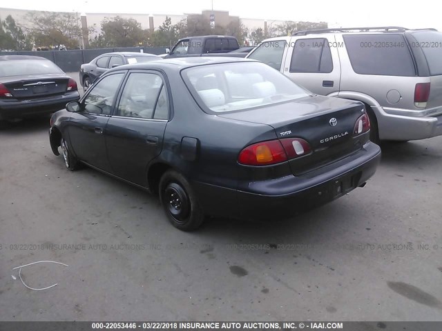 1NXBR12E4XZ217434 - 1999 TOYOTA COROLLA VE/CE/LE 深蓝色 照片 3
