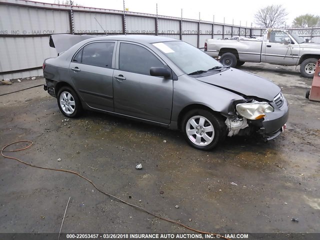 1NXBR32E47Z826325 - 2007 TOYOTA COROLLA CE/LE/S GRAY photo 1