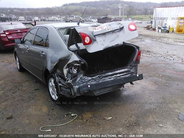 1NXBR32E47Z826325 - 2007 TOYOTA COROLLA CE/LE/S GRAY photo 6