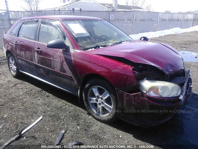 1G1ZT64844F235479 - 2004 CHEVROLET MALIBU MAXX LS RED photo 1