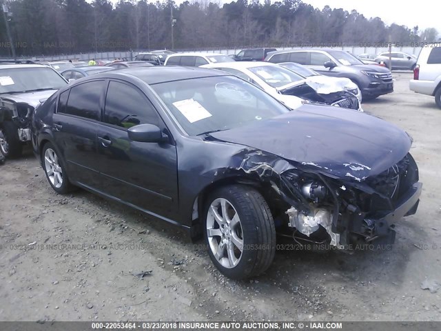 1N4BA41E97C824844 - 2007 NISSAN MAXIMA SE/SL GRAY photo 1