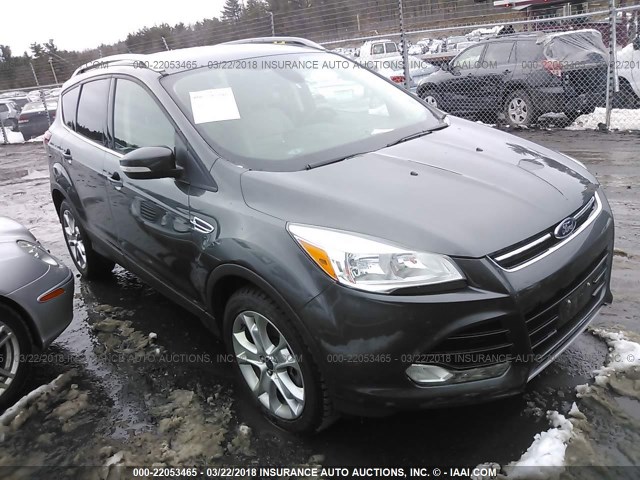 1FMCU9J93FUB22433 - 2015 FORD ESCAPE TITANIUM Gri fotoğraf 1