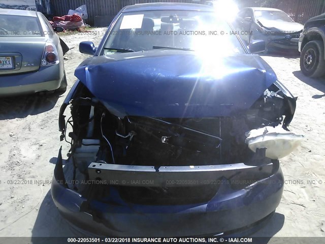 2T1BR32E86C661282 - 2006 TOYOTA COROLLA CE/LE/S BLUE photo 6