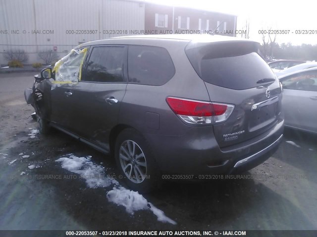 5N1AR2MM5EC664363 - 2014 NISSAN PATHFINDER S/SV/SL/PLATINUM 米色 照片 3