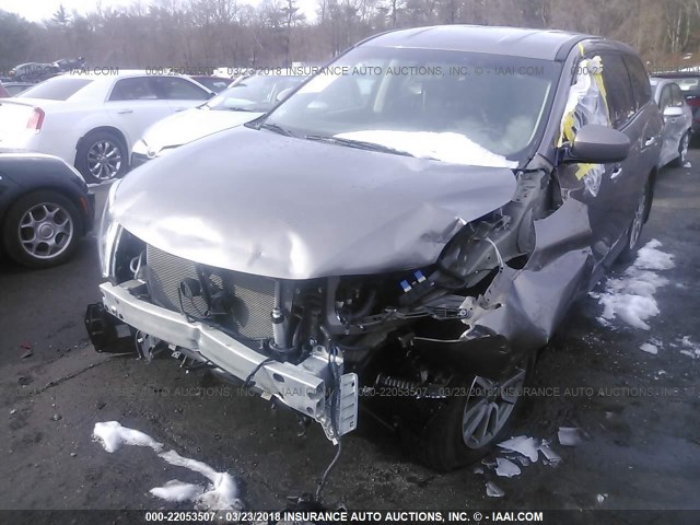 5N1AR2MM5EC664363 - 2014 NISSAN PATHFINDER S/SV/SL/PLATINUM 米色 照片 6