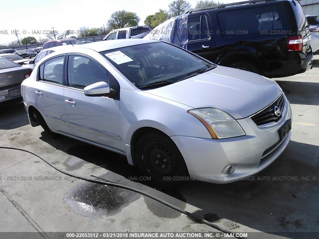 3N1AB6AP6AL602485 - 2010 NISSAN SENTRA 2.0/2.0S/SR/2.0SL SILVER photo 1