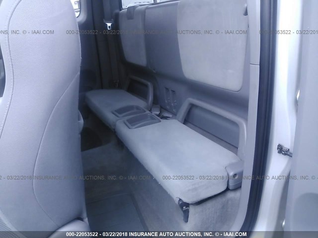 5TETU62N75Z075895 - 2005 TOYOTA TACOMA PRERUNNER ACCESS CAB SILVER photo 8