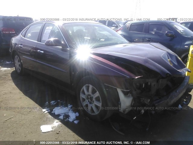 2G4WC582671211914 - 2007 BUICK LACROSSE CX MAROON photo 1