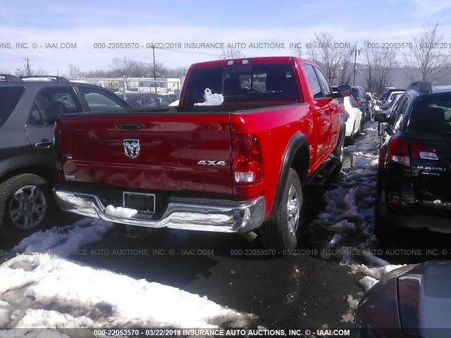 3C6TR5DT3GG378279 - 2016 RAM 2500 SLT RED photo 4