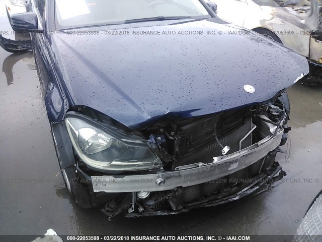 WDDGF4HB3DA870020 - 2013 MERCEDES-BENZ C 250 BLUE photo 6