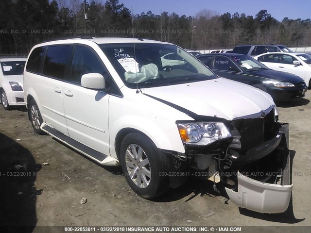 2A8HR54P78R110938 - 2008 CHRYSLER TOWN & COUNTRY TOURING WHITE photo 1