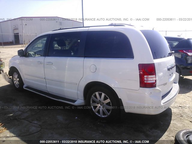 2A8HR54P78R110938 - 2008 CHRYSLER TOWN & COUNTRY TOURING WHITE photo 3