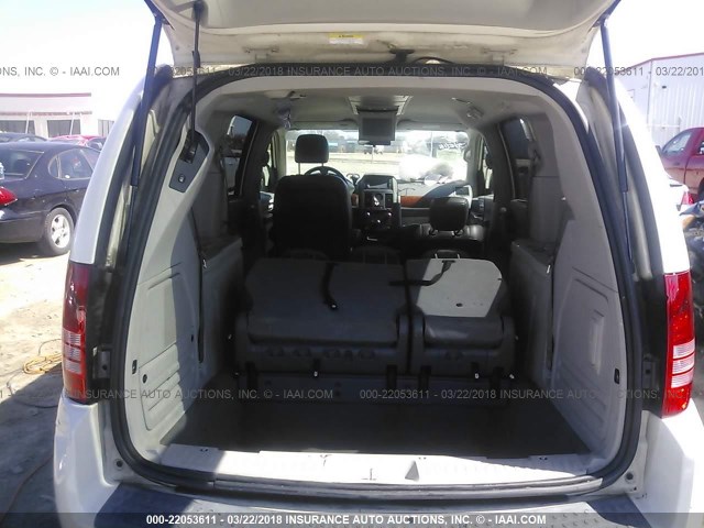 2A8HR54P78R110938 - 2008 CHRYSLER TOWN & COUNTRY TOURING WHITE photo 6