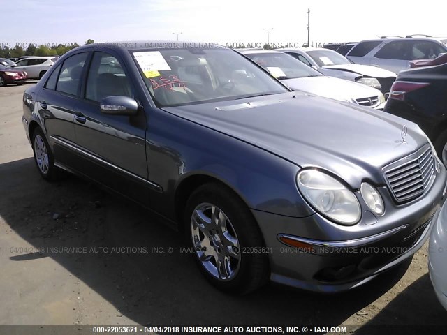 WDBUF70J86A879458 - 2006 MERCEDES-BENZ E 500 GRAY photo 1